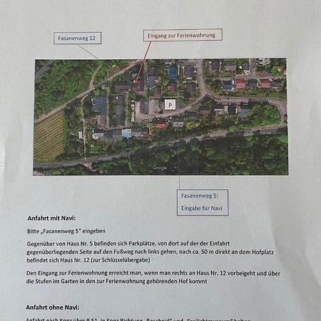 Ferienwohnung Lintz Konz Zewnętrze zdjęcie
